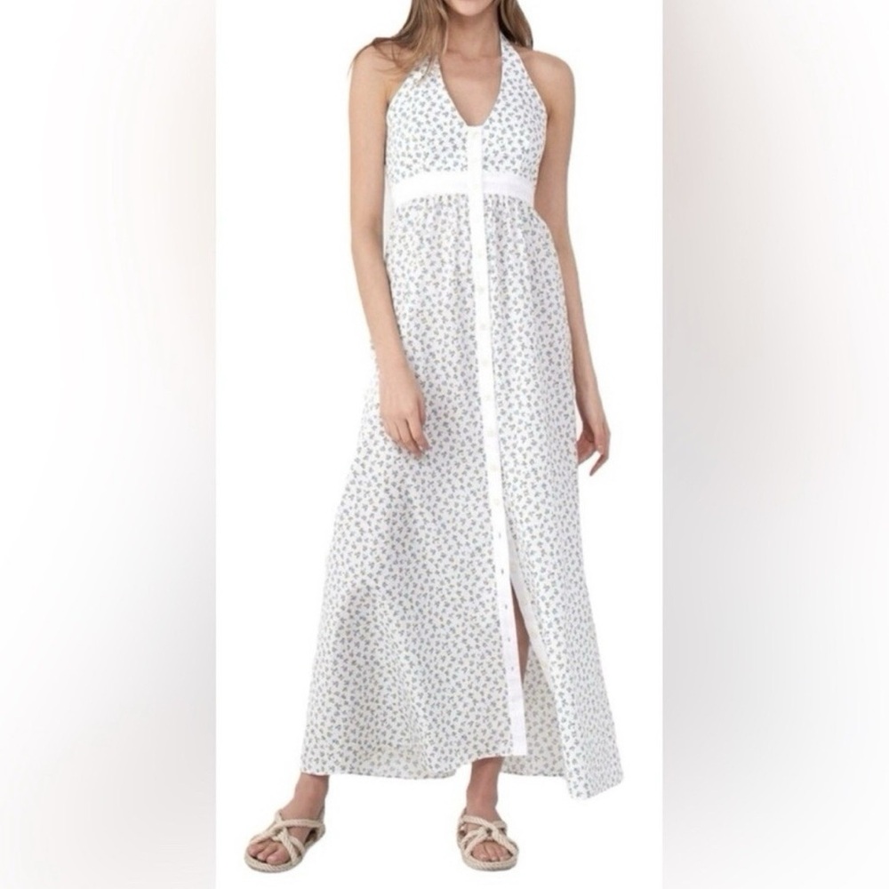 La Ligne Isadora Halter Dress
